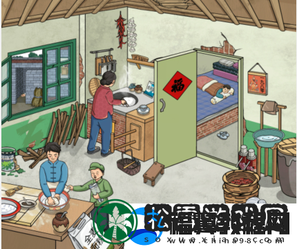 文字玩出花怀旧蒸年糕通关攻略