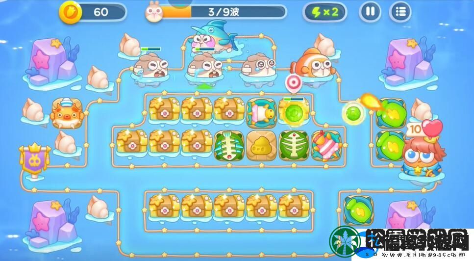 保卫萝卜4海的闺女第79关怎么过