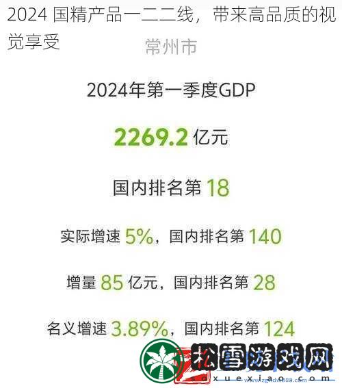 2024国精产品一二二线带来高品质的视觉享受