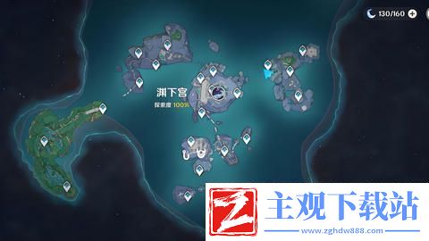 原神渊下宫钓鱼点位置汇总-渊下宫三处钓鱼点分布情况