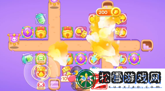保卫萝卜4阿波与魔法宝藏第57关通关攻略