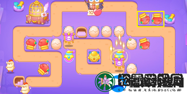 保卫萝卜4阿波与魔法宝藏第23关怎么过