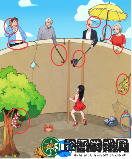 就我眼神好帮助女生搭梯子逃离虎口怎么通关
