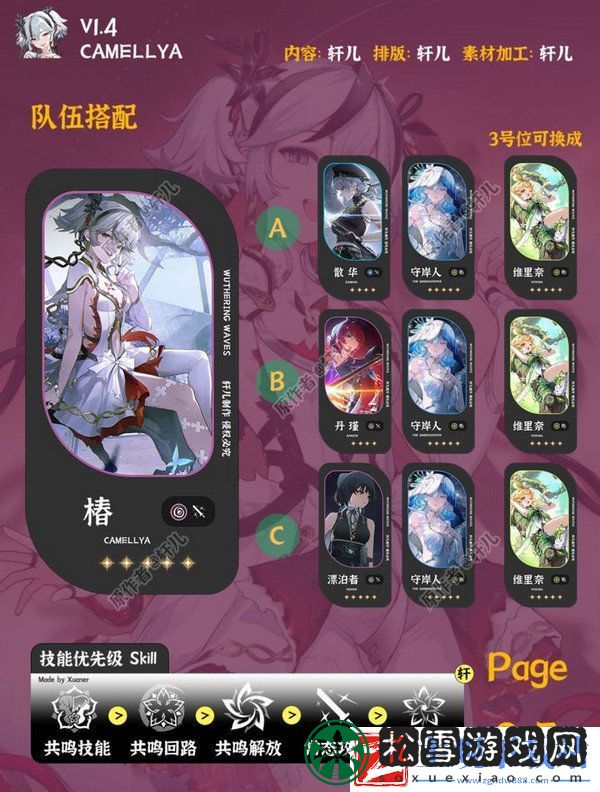 鸣潮椿如何养成