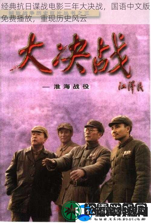 经典抗日谍战电影三年大决战