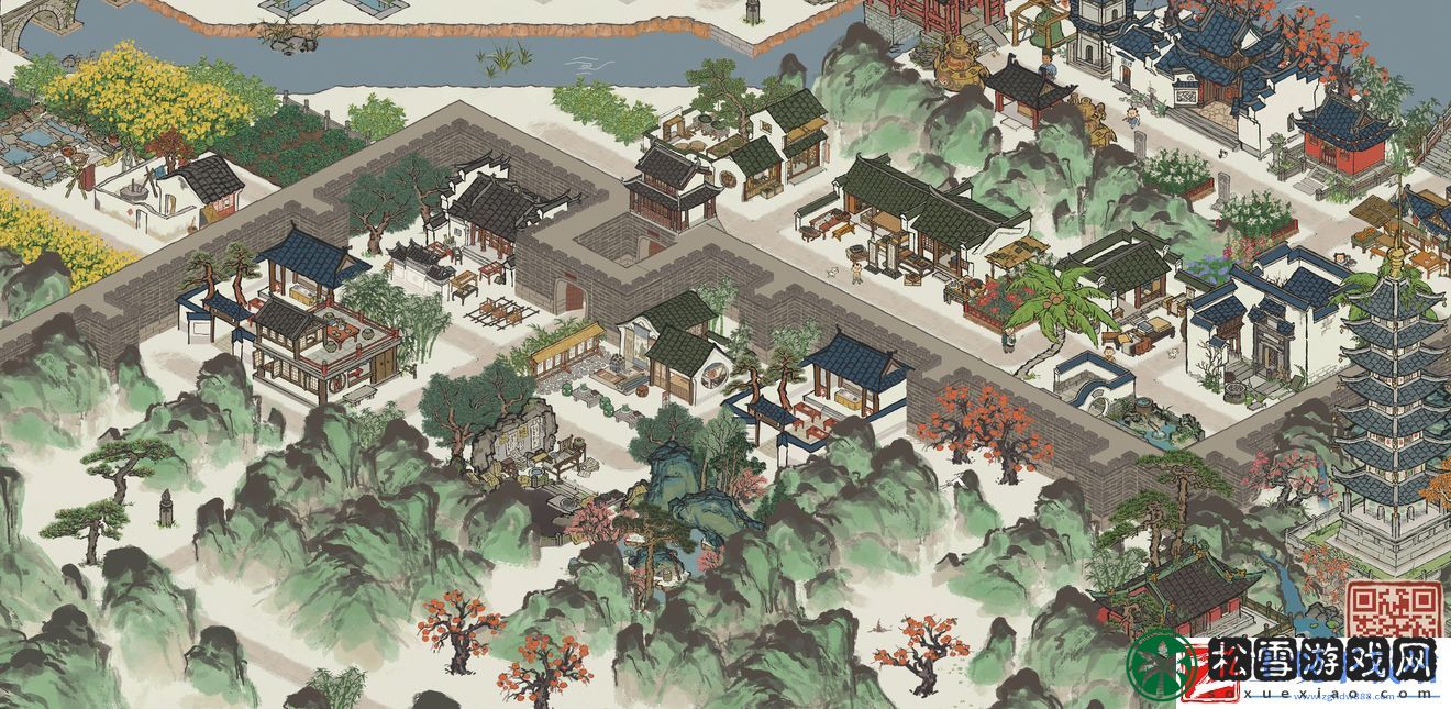 江南百景图徽州布局图分享