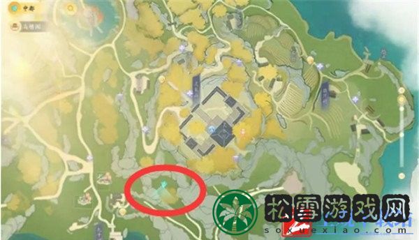 射雕无定坊五蕴灯在哪里