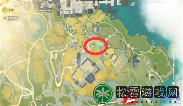 射雕无定坊五蕴灯在哪里