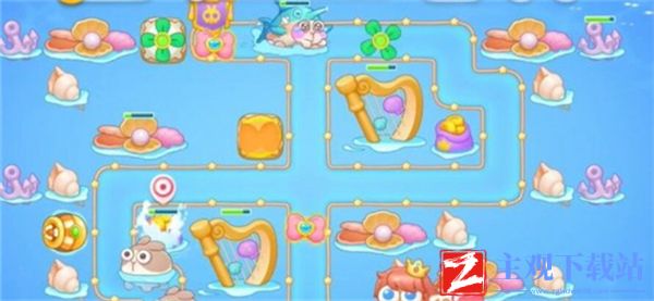 保卫萝卜4海的闺女第96关怎么通过