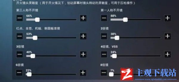和平精英灵敏度怎么设置