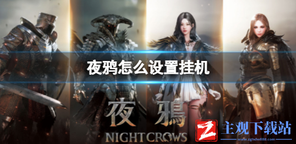 夜鸦怎么设置挂机
